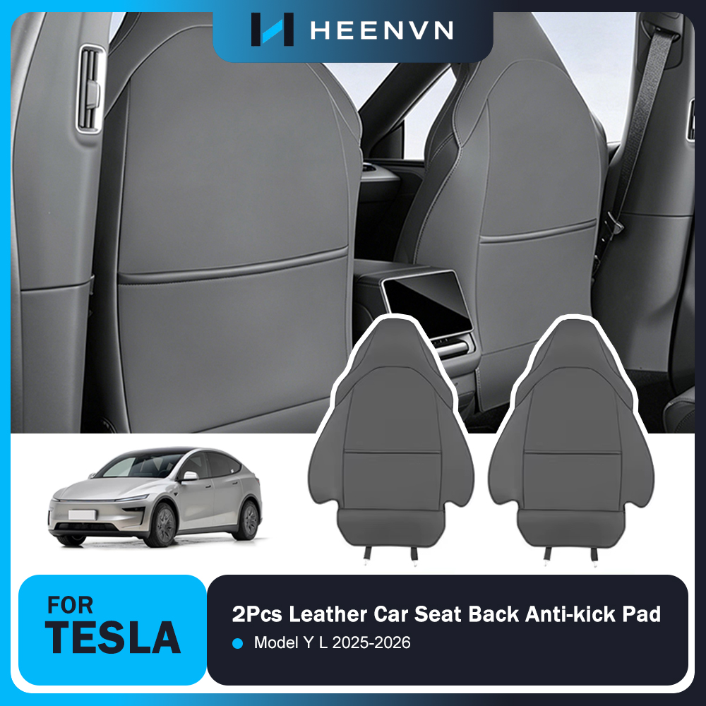 Leather Car Seat Cover - Heenvn 2Pcs Leather Car Seat Back