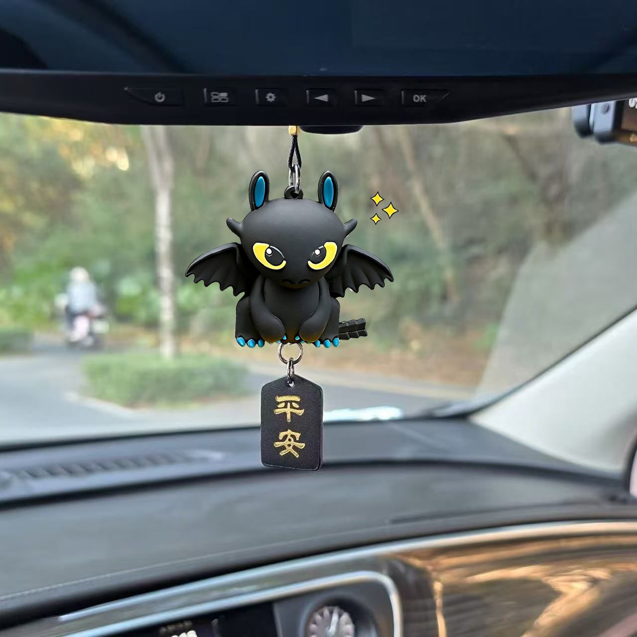 Car Accessories Etsy - Toothless car hanging doll, cute cartoon