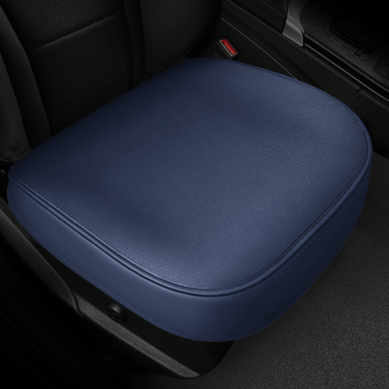 Leather Car Seat Cover - Perforated Leather Car Seat Cover Front