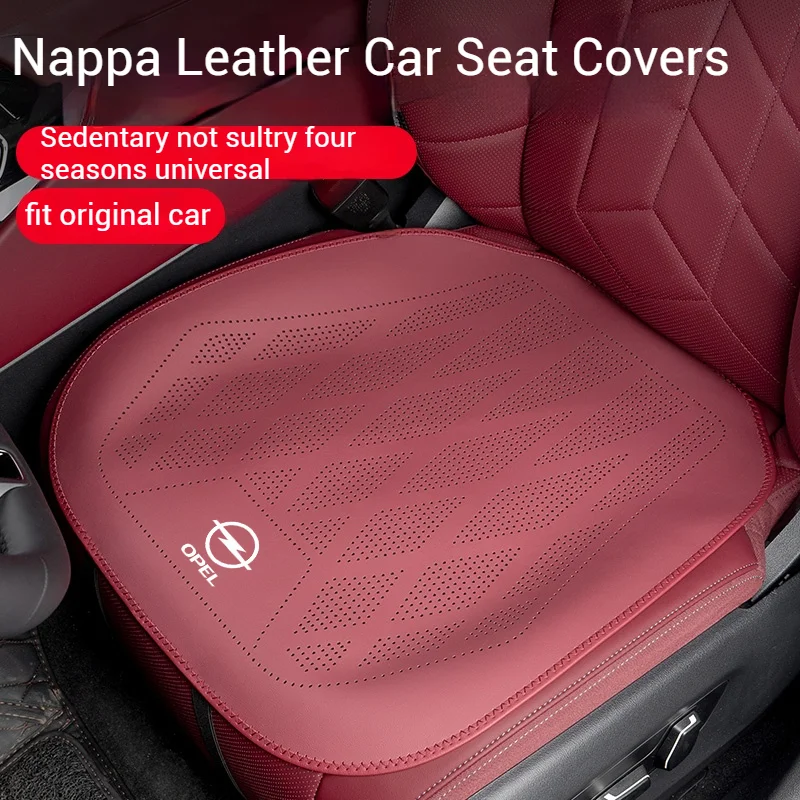 Leather Car Seat Cover - For Opel Corsa Insignia Mokka Vectra