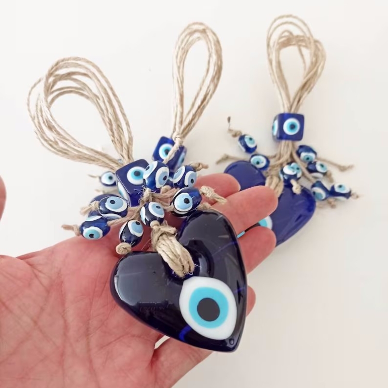Car Accessories Evil Eye - Blue Turkish Evil Eye Lucky Pendant