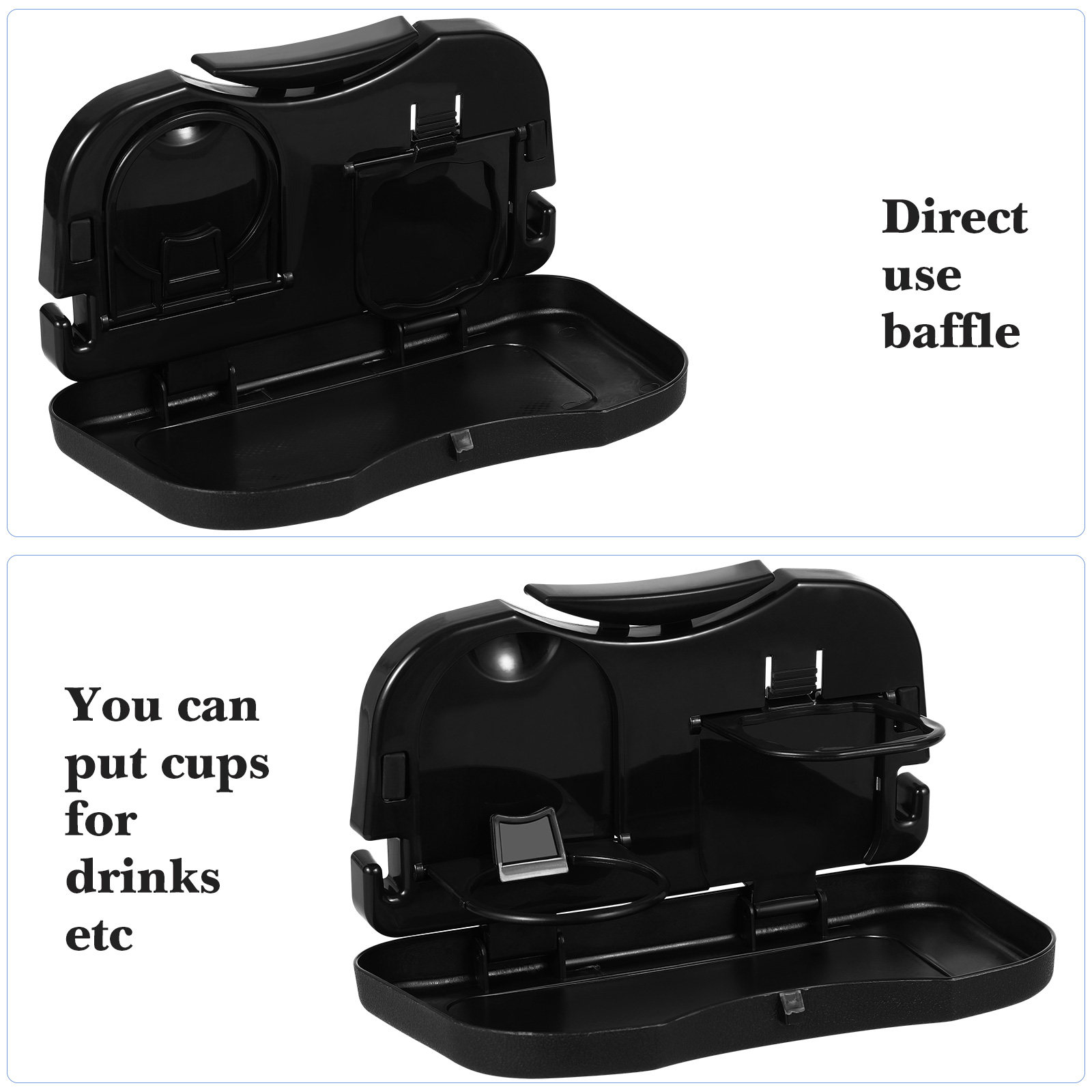Car Tray Foldable Seat Back Ta - Car Seat Organizer recension och pris