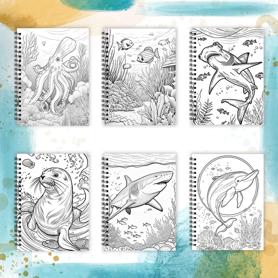 Coloring Book - 8.3 x 11.2 inc - Car Accessories Gift Ideas recension och pris
