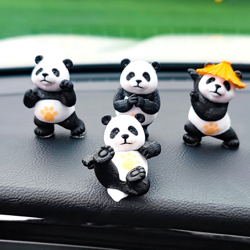 New Cute Panda Design Car Cons - Car Accessories Xmas recension och pris