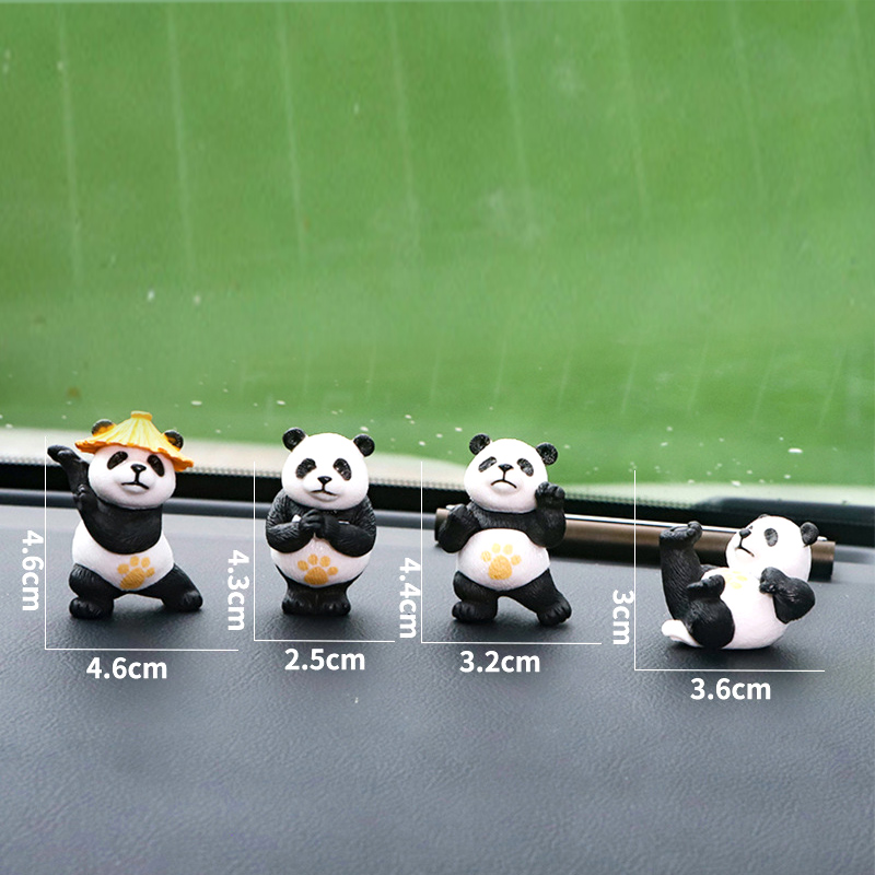 New Cute Panda Design Car Cons - Car Accessories Xmas recension och pris