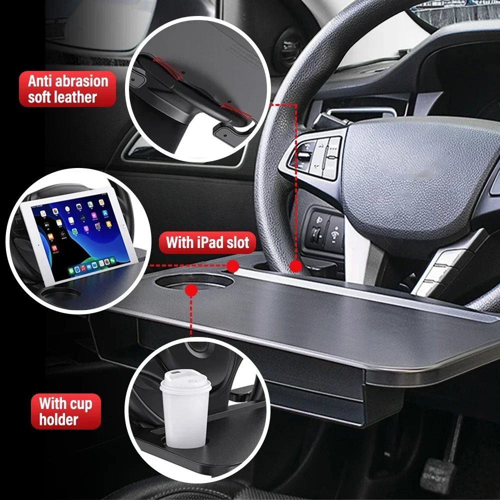 Multi-used Car Tray Laptop Des - Car Seat Organizer recension och pris