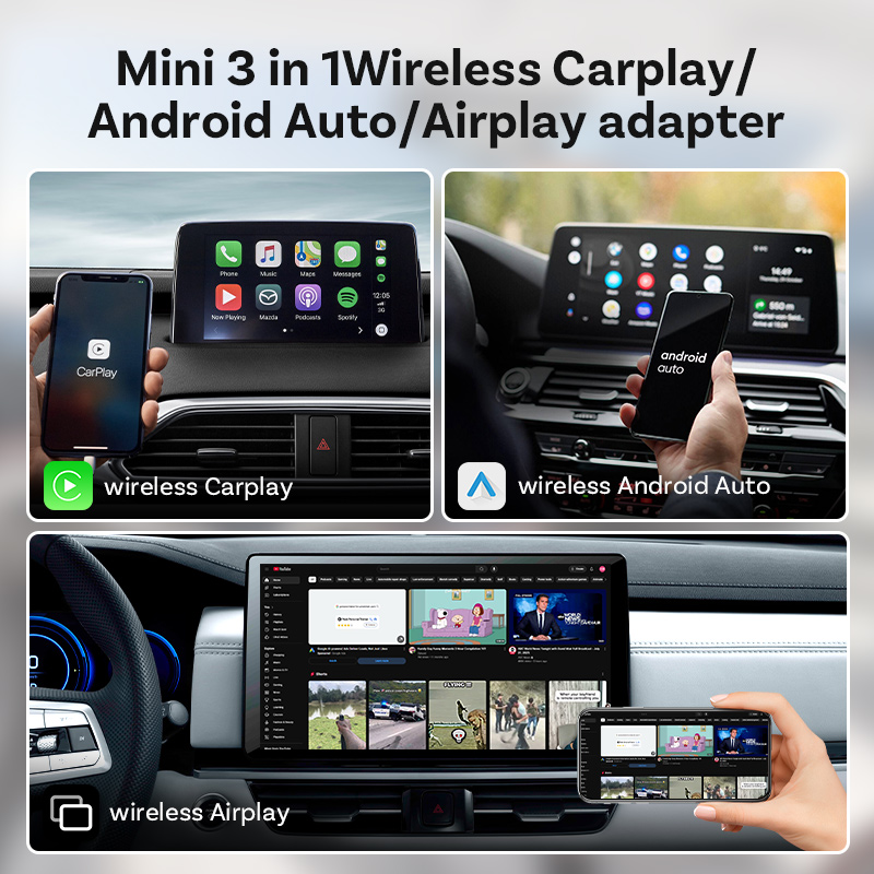 OTTOCAST MINI AIR Cube 4.0 Wir - Car Accessories Youtube recension och pris