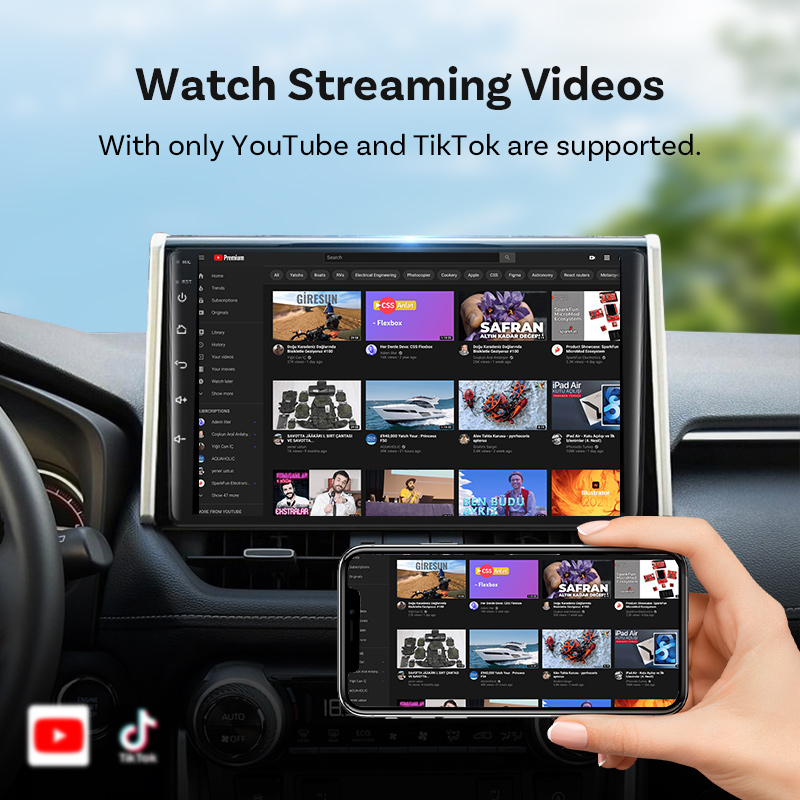 OTTOCAST MINI AIR Cube 4.0 Wir - Car Accessories Youtube recension och pris