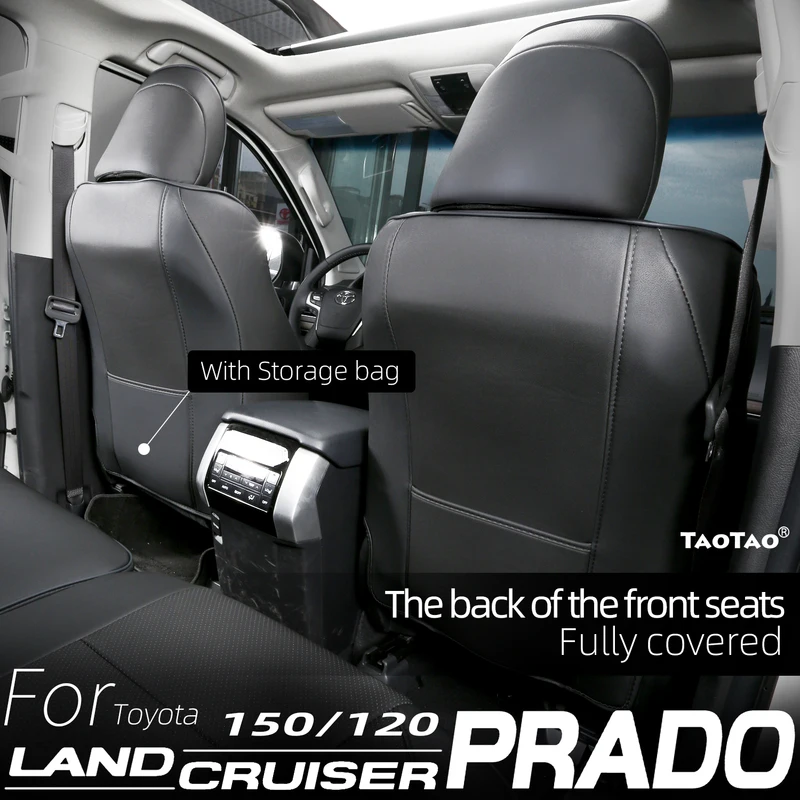 Custom Fit Land Cruiser Prado  - Leather Car Seat Cover recension och pris