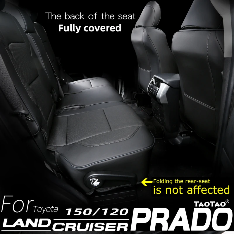 Custom Fit Land Cruiser Prado  - Leather Car Seat Cover recension och pris