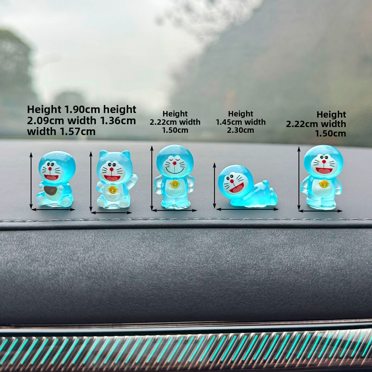 Doraemon Glow Desktop Ornament - Car Accessories Etsy recension och pris