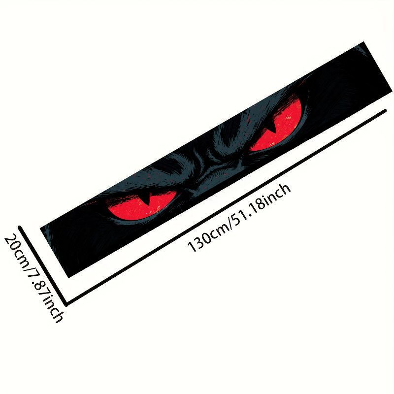 Car Windshield Sun Visor Banne - Car Accessories Evil Eye recension och pris