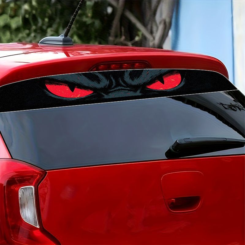 Car Windshield Sun Visor Banne - Car Accessories Evil Eye recension och pris