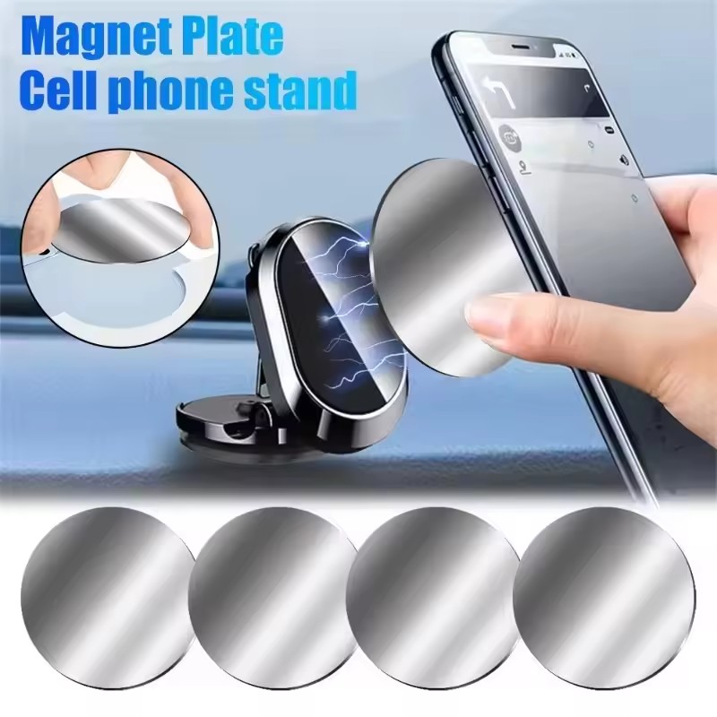 1/50Pcs Magnetic Metal Plate F - Car Phone Holder Magnetic recension och pris