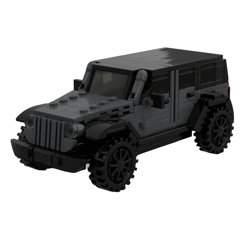 341pcs MOC Cars Jeepped Wrangl - Car Accessories Gift Ideas recension och pris