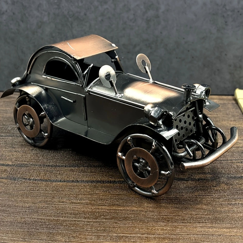 Antique Iron Car Model Ornamen - Car Accessories Xmas recension och pris