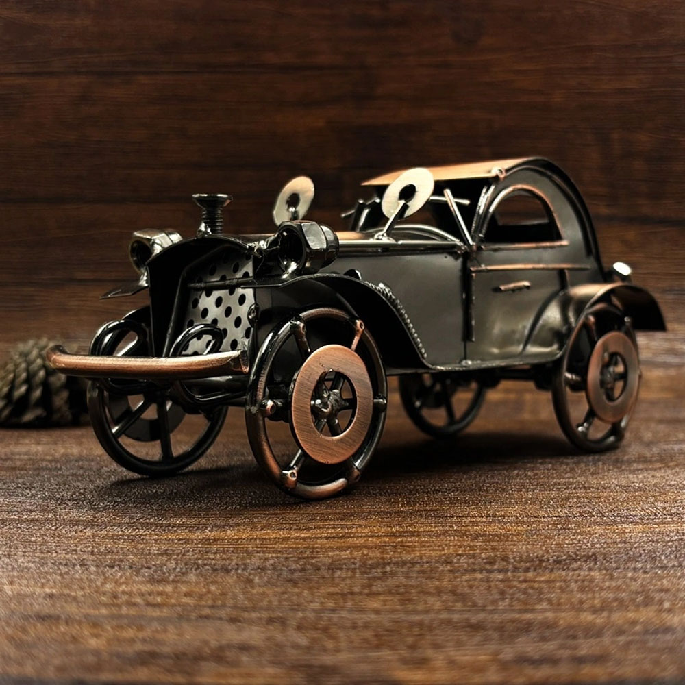 Antique Iron Car Model Ornamen - Car Accessories Xmas recension och pris