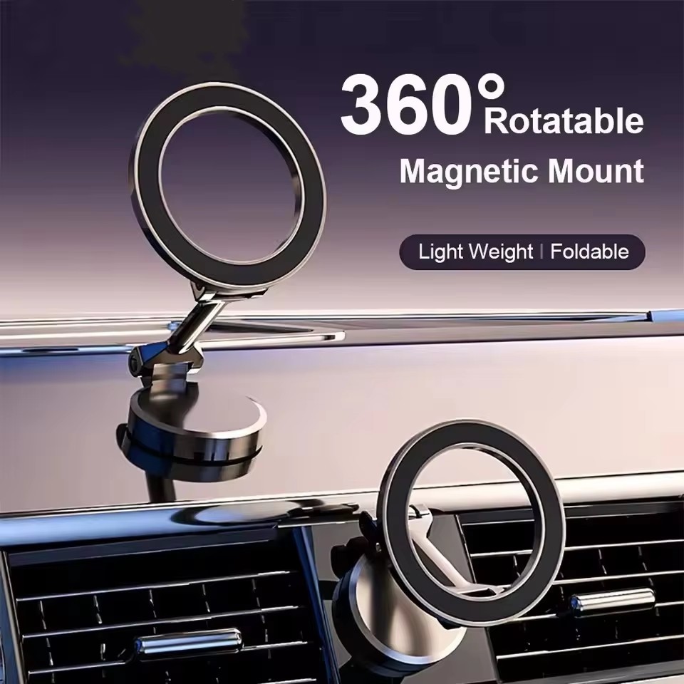 Foldable Magnet Car Mobile Pho - Car Phone Holder Magnetic recension och pris