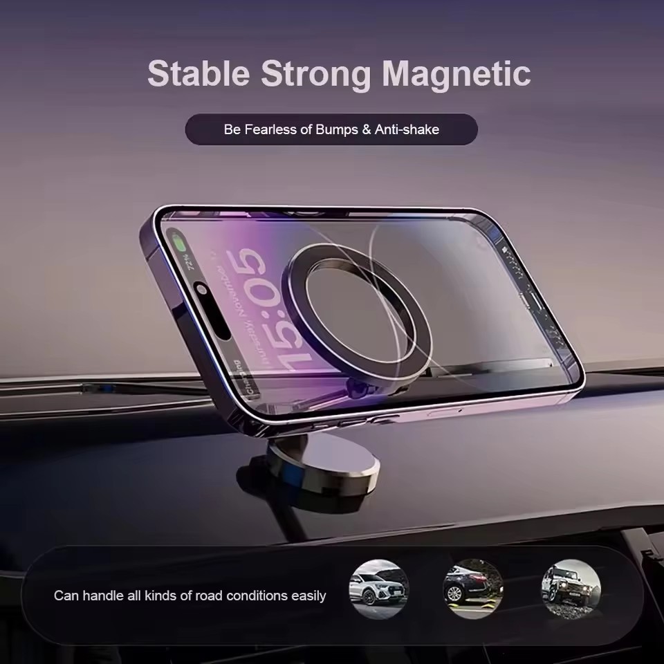 Foldable Magnet Car Mobile Pho - Car Phone Holder Magnetic recension och pris