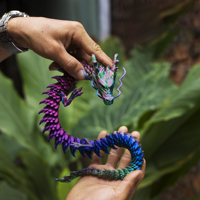 3D Printing Dragon Model Craft - Car Accessories Xmas recension och pris