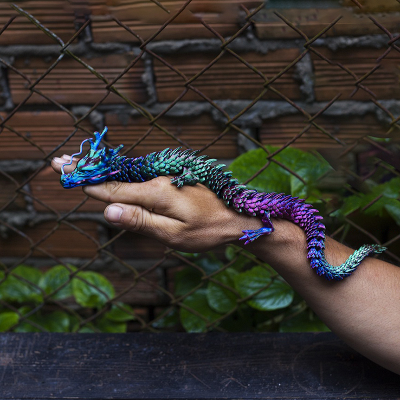 3D Printing Dragon Model Craft - Car Accessories Xmas recension och pris