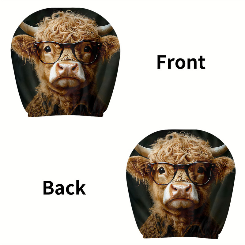 1/2 Pcs Car Headrest Covers, F - Car Accessories Xmas recension och pris