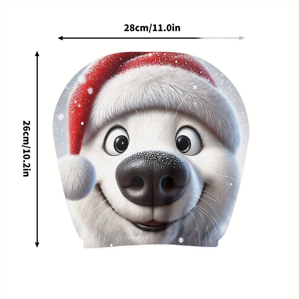 2pcs Christmas hats, cute pupp - Car Accessories Xmas recension och pris