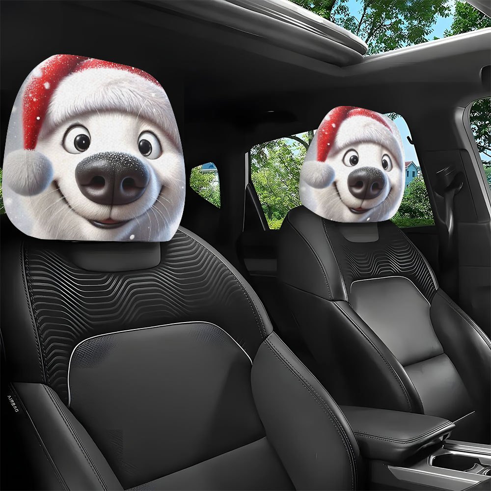 2pcs Christmas hats, cute pupp - Car Accessories Xmas recension och pris