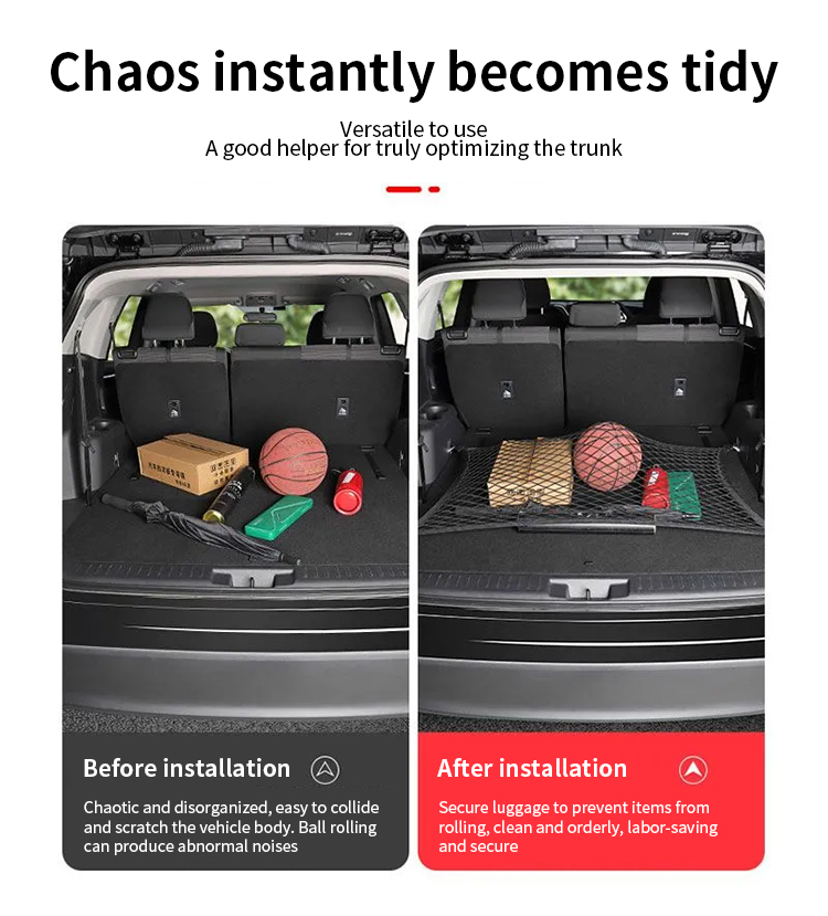 For Toyota Highlander Kluger X - Car Cargo Net Trunk recension och pris
