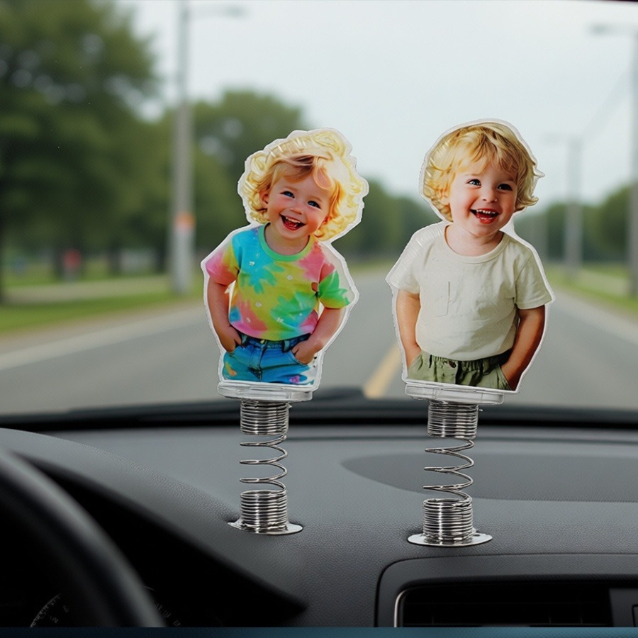 Personalized Acrylic Photo Orn - Car Accessories Etsy recension och pris