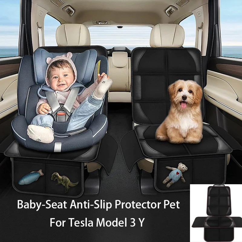 For Tesla Model 3 Y Car Seat C - Leather Car Seat Cover recension och pris