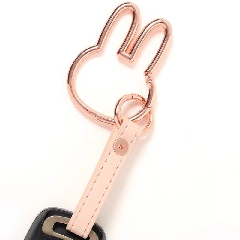 Miffy Keychain Kawaii Cartoon  - Car Accessories Xmas recension och pris