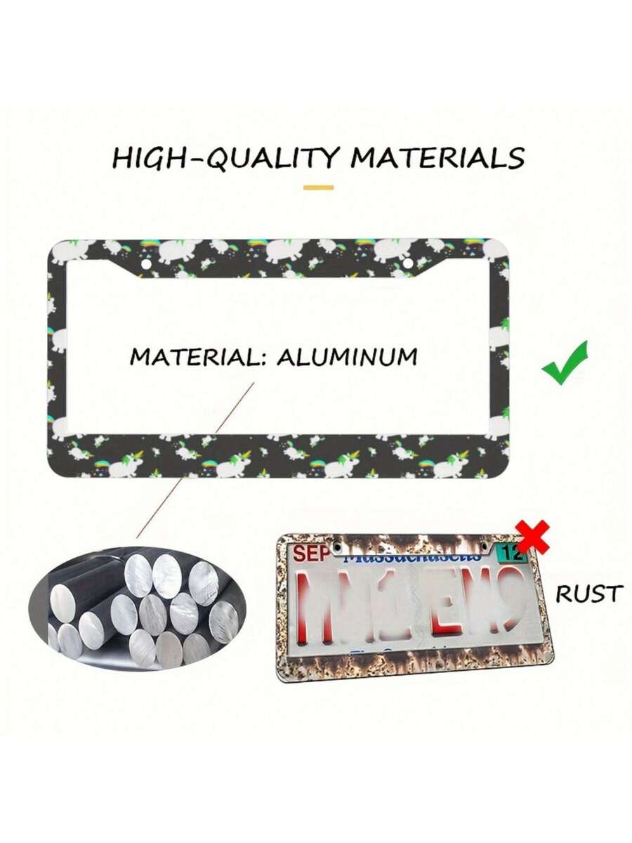 1 Aluminum License Plate Frame - Car Accessories Gift Ideas recension och pris