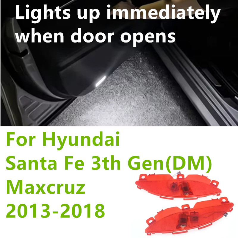 2PCS LED Welcome Car Door Ligh - Car Accessories Xmas recension och pris