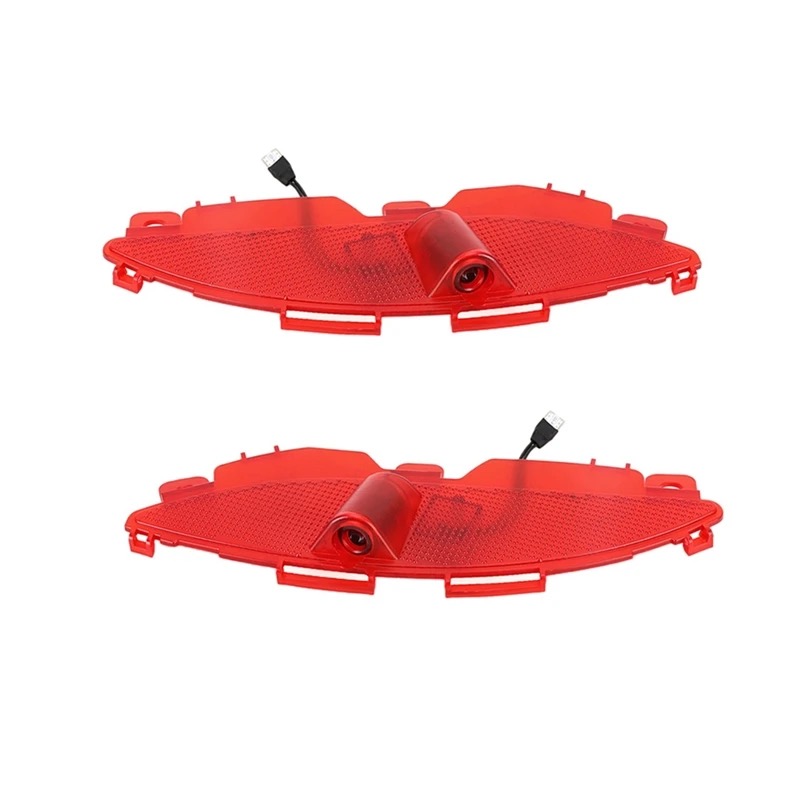 2PCS LED Welcome Car Door Ligh - Car Accessories Xmas recension och pris