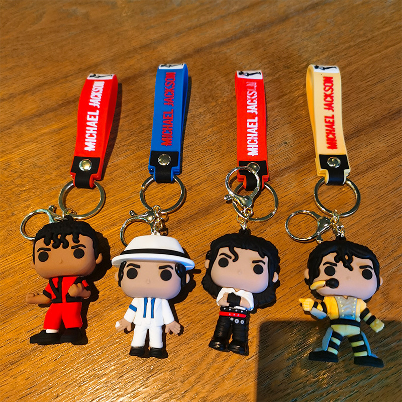 2026 Michael Jackson Keychain, - Car Accessories Gifts For Men recension och pris