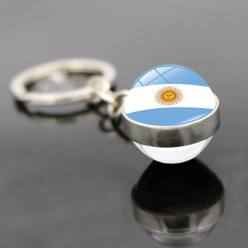 National Flag Keychain in Arge - Car Accessories Australia recension och pris