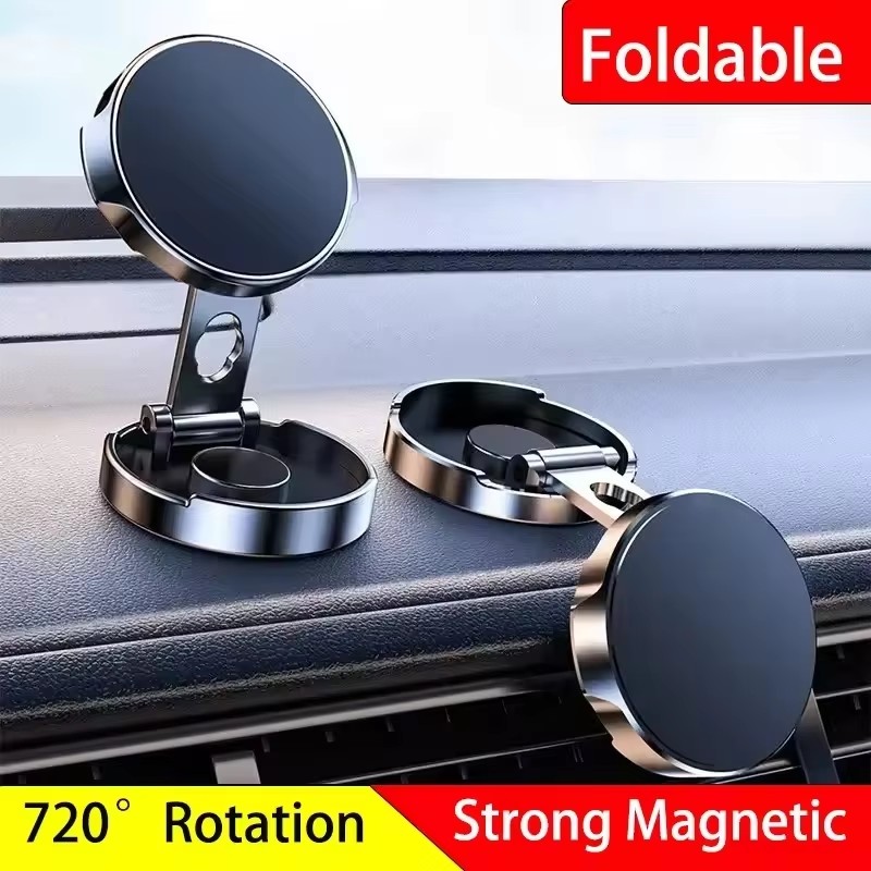 Round Folding Magnetic Car Hol - Car Phone Holder Magnetic recension och pris