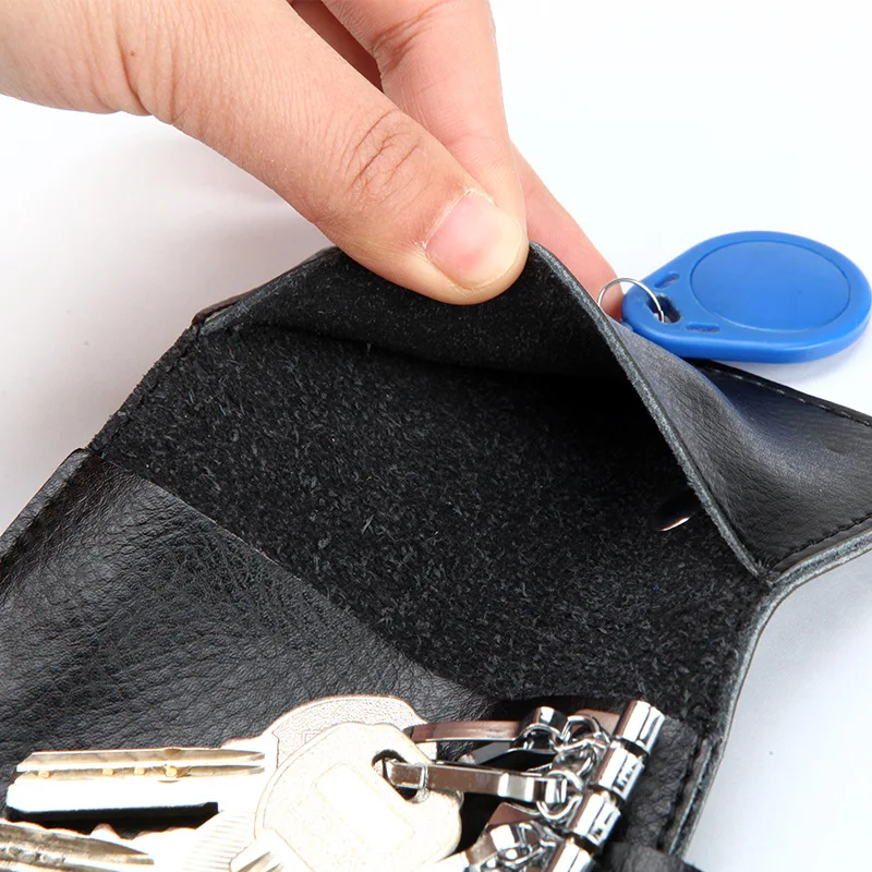 Genuine Leather Keychain Men K - Car Accessories Gifts For Men recension och pris