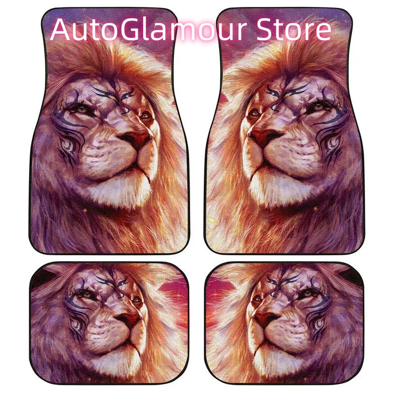 Warrior Lion Car Floor Mats Cu - Car Accessories Gift Ideas recension och pris