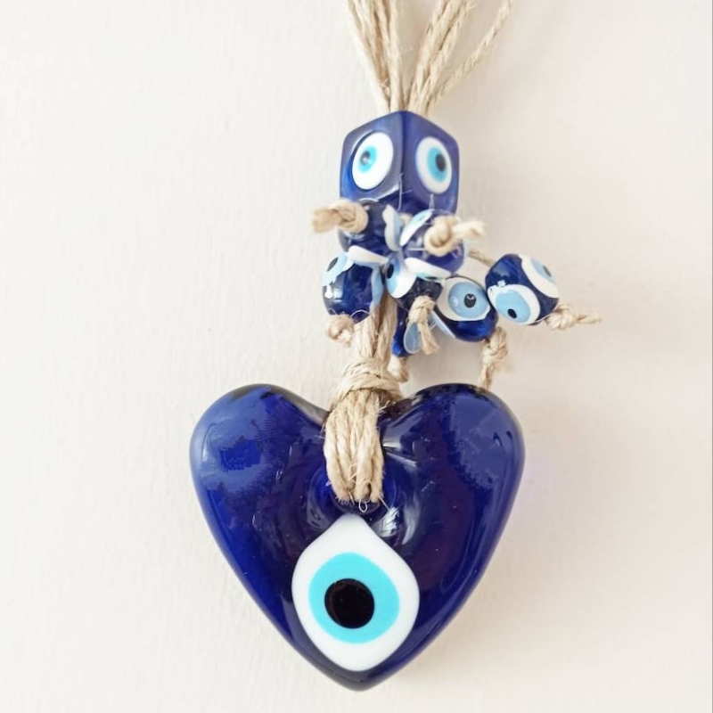 Blue Turkish Evil Eye Lucky Pe - Car Accessories Evil Eye recension och pris